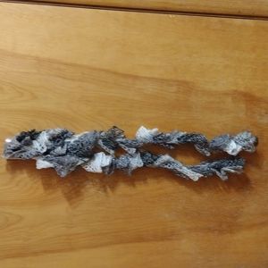 Handmade Scarf Shades of Grey